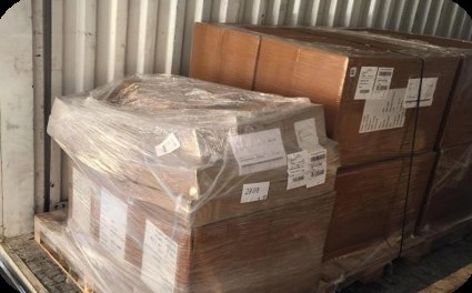 纺织品运输 · 货物装箱加固